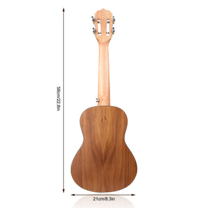 HRICANE Concert Koa Professional Ukulele