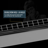 Hricane Harmonica Key C 24 Hole