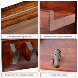 Hricane Multifunctional guitar hanger Guitar Rack Wall Mounted Holder For Ukulele Guitar Bass