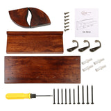 Hricane Multifunctional guitar hanger Guitar Rack Wall Mounted Holder For Ukulele Guitar Bass