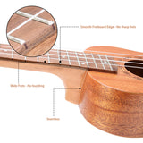 HRICANE Soprano Ukelele Mahogany