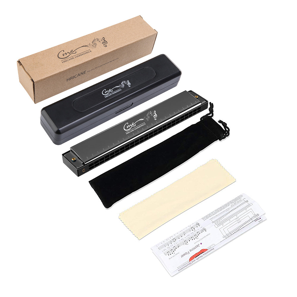 Hricane Harmonica Key C 24 Hole