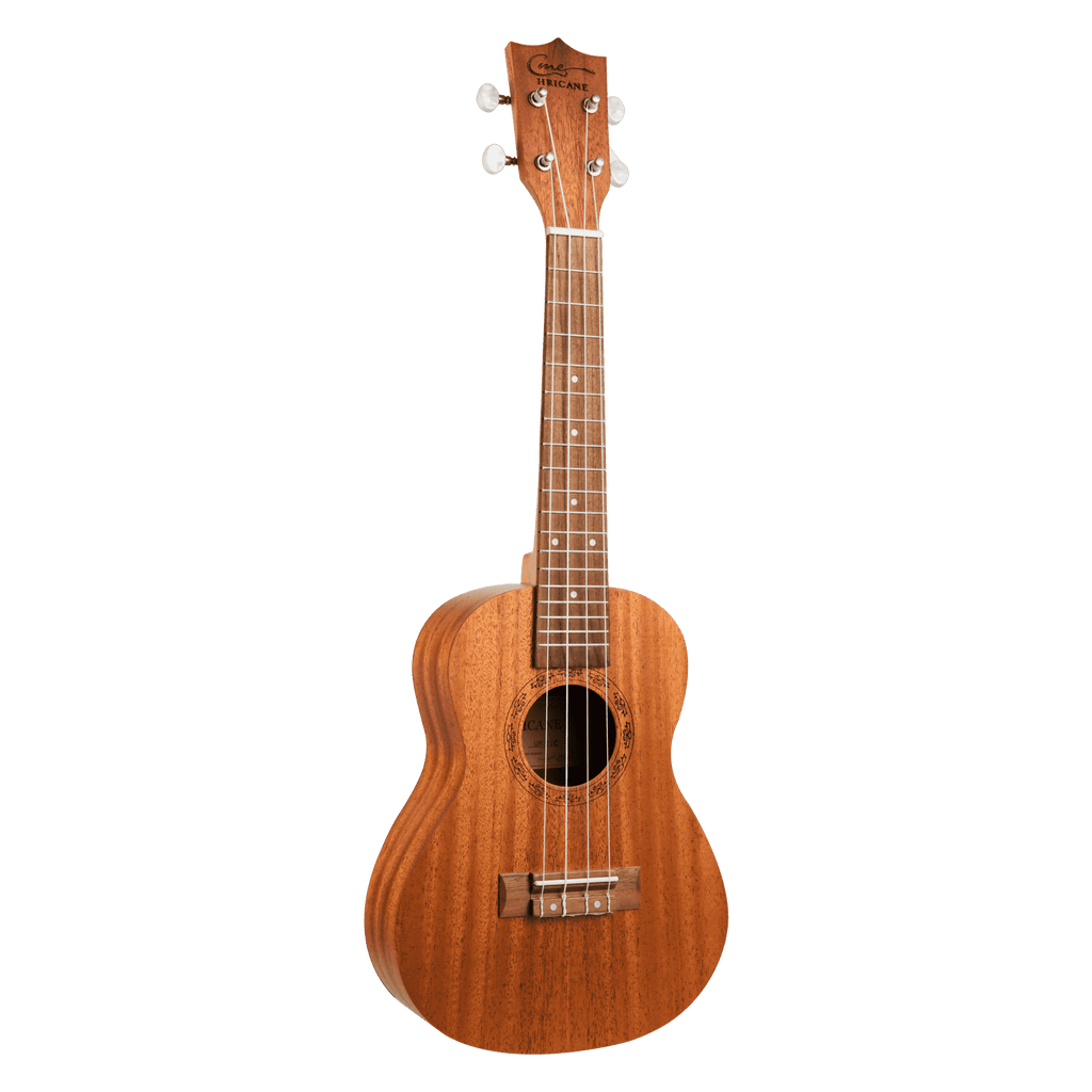 Hricane Mahogany Ukulele 23inch with White string knob