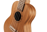 Hricane Mahogany Ukulele 23inch with White string knob