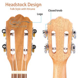 HRICANE Concert Koa Professional Ukulele