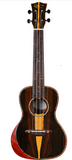 23 inch black persimmon wood bright ukulele