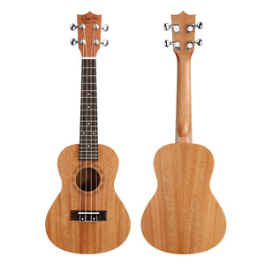 HRICANE Concert Size Mahogany Ukulele