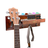 Hricane Multifunctional guitar hanger Guitar Rack Wall Mounted Holder For Ukulele Guitar Bass