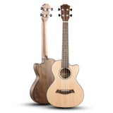 HRICANE Ukulele Slim tenor Solid walnut ukulele