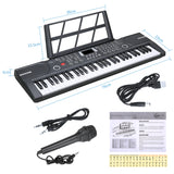 Hricane Kids Piano Keyboard, 61 Keys Beginner Electronic Keyboard